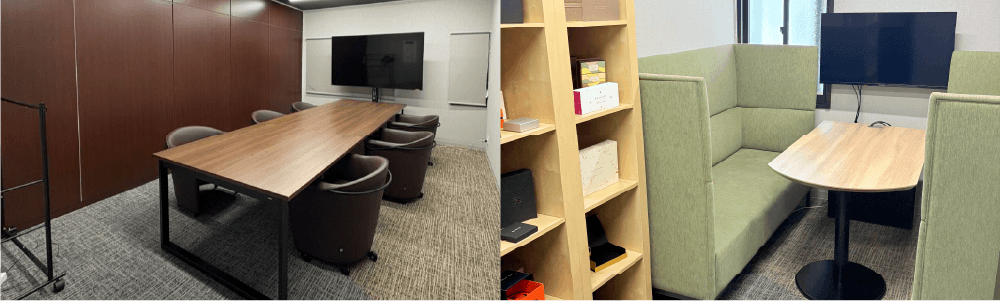 2F：会議/商談スペース